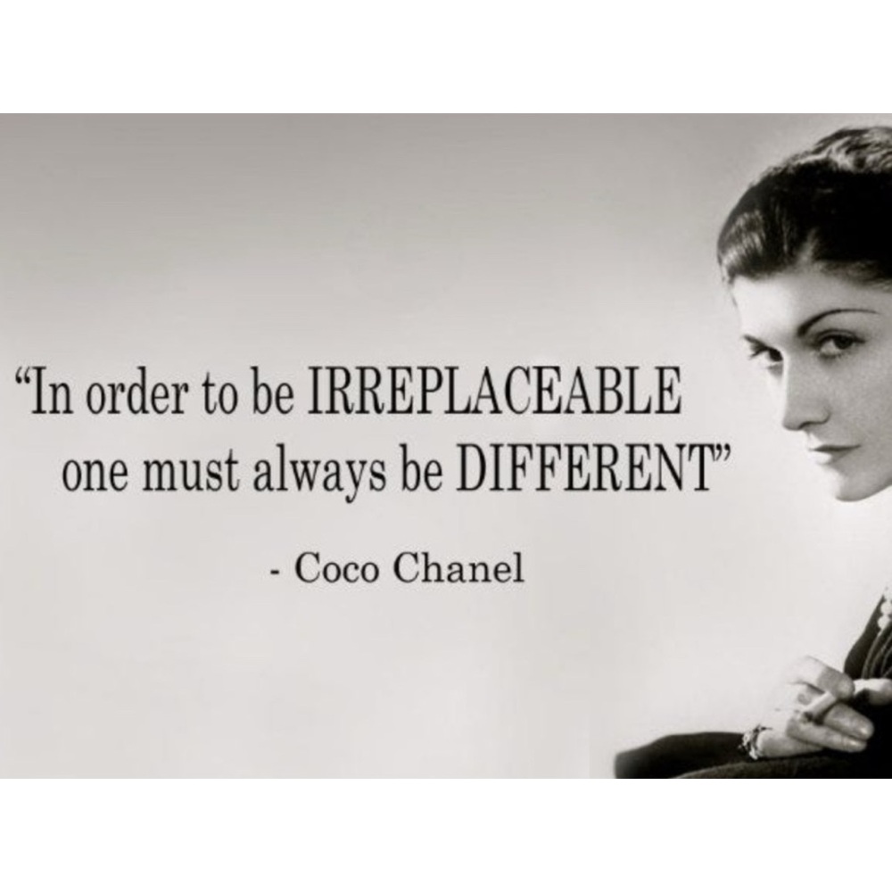 COPY - - Coco Chanel Quote Art Print